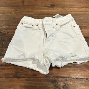 Women’s Levi’s cutoff shorts